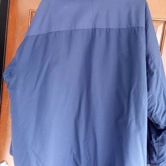 Land's End Men's 3XL Big Insulated Wind/Waterproof AquaCheck Jacket Coat w/Hood - Picture 3 of 9